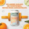 Cawston Press Sparkling Orange Fizzy Drink Blended With Sparkling Water and Pressed Apple (330ml x 12 cans) Gluten Free - Vegan - No Added Sugar view 2