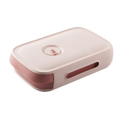 Egg Container for Refrigerator with Lid, Egg Drawer, Reusable Egg Storage, Fridge Organizer for Chicken Egg, Large Capacity Egg Holder(Pink)