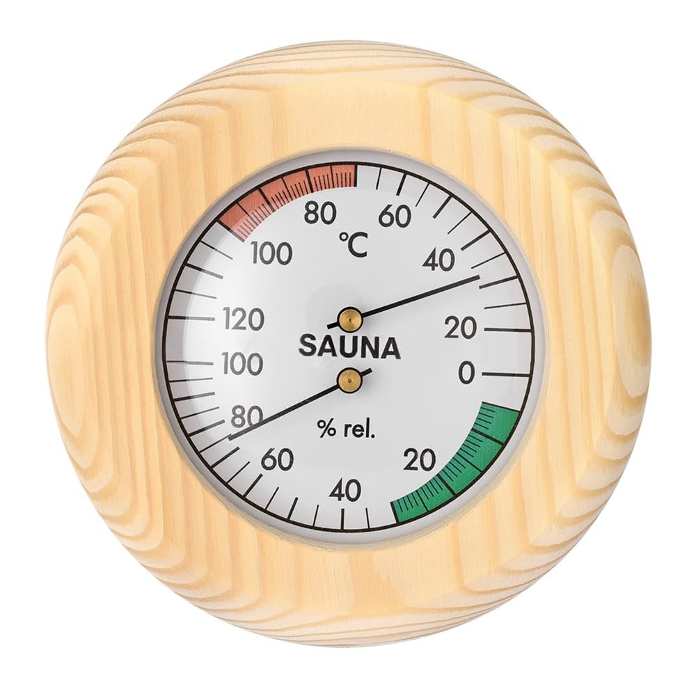 Fivtsme Sauna Thermometer Hygrometer