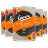 Epicure Peach Halves Syrup, Tender Peach Halves in Delicious Syrup, 410 g (Pack of 12) view 1