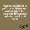 Epicure Peach Halves Syrup, Tender Peach Halves in Delicious Syrup, 410 g (Pack of 12) view 4