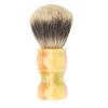 Synthetic Shaving Brush, Exquisite Handle, Barber Beard Shaving Brush, High Durability, Portable Stable Placement for Home Hair Salon view 1