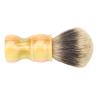 Synthetic Shaving Brush, Exquisite Handle, Barber Beard Shaving Brush, High Durability, Portable Stable Placement for Home Hair Salon view 3