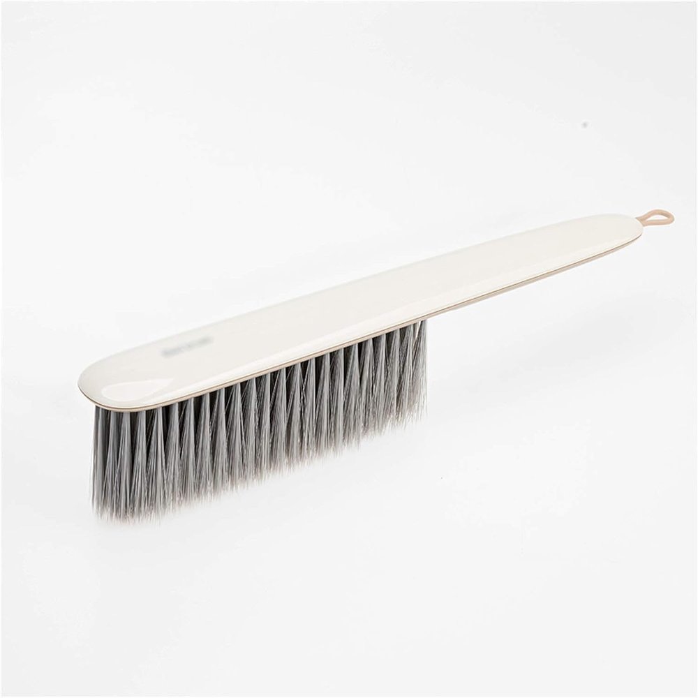 Feather Duster,Cleaning Brush Bed Brush Soft Cleaning Brush Hand Broom Hotel Family Clothes Dust Hair Sofa Bed Sheets Bedspread Carpet Cleaning ABS+PBT+PET Scrub Brushes for Cleaning (Color : Blauw) (