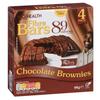 4pk Fibre Snack Bars - Chocolate Brownies - Nutrient-Rich - Balanced Nutrition - Delicious Treats For Women Kid's Men's And Adults - Portable Snack For All Ages - Tasty and Nourishing view 1