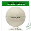 Baryah Tumble Dryer Balls XL - 8 Pcs 100% Organic New Zealand Wool Dryer Balls Reusable Eco Laundry Balls for The UK Reduces Drying Time Wrinkles, and Static A Natural Alternative to Fabric Softener view 3