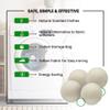 Baryah Tumble Dryer Balls XL - 8 Pcs 100% Organic New Zealand Wool Dryer Balls Reusable Eco Laundry Balls for The UK Reduces Drying Time Wrinkles, and Static A Natural Alternative to Fabric Softener view 4
