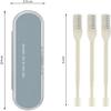 3pcs Nasal Hair Cutter with Storage Box, Double Sided Manual Nose Hair Trimmer Ear and Nose Hair Trimmer, 360 Degree Rotating Nose Hair Trimmer Nose Hair Plucker for Man and Woman view 2