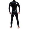 Latex Rubber Party Cosplay Black Rubber Party Catsuit Suit Bodysuit view 4