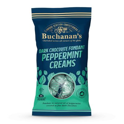 Buchanan's Dark Chocolate Fondant Peppermint Creams 120g x1