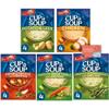 Batchelors Cup a Soup Variety Pack - Potato & Leek, Chicken, Minestrone, Cream of Vegetable, Cream of Asparagus - 20 Servings, 5 Flavors, Total 521g view 1