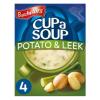 Batchelors Cup a Soup Variety Pack - Potato & Leek, Chicken, Minestrone, Cream of Vegetable, Cream of Asparagus - 20 Servings, 5 Flavors, Total 521g view 2