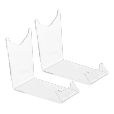 2pcs Beard Display Stand Shaver Display Stand Acrylic Stand Holder Maquina De Afeitar para Hombre Men s Stand Electric Shaver Hair Comb Plastic Desktop Man