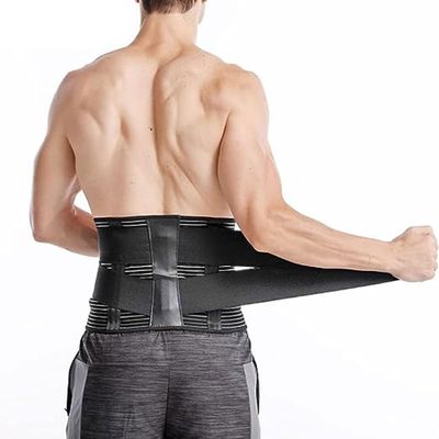 tylxayoxa Breathable Back Support Belt For Men Women Lower Back Pain Relief With 3 Stays Adjustable Back Brace Support For Work Anti-skid Lumbar Support Belt For Sciatica Scoliosis (Size : XL)
