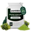 Purolabs Spirulina & Chlorella Capsules  High Strength Spirulina Tablets Alternative for Energy, Detox & Immunity  Clean Formula, Vegan, Non-GMO  90 Capsules view 1
