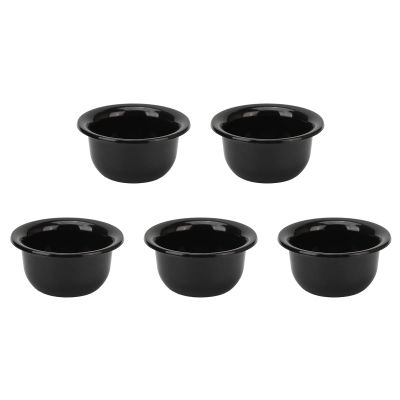 5Pcs Shaving Soap Bowls, Durable Men's Shave Soap Cup Portable Shaving Cream Beard Foam Bowl Men Face Barber Cleaning Soap Bowl for Smooth Wet Shaving