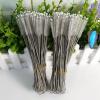 10 Straw Cleaning Brushes Reusable Eco-friendly Stainless Steel Straw Cleaning Brush Set Soft Bristle Cleaning Tool (8MM) view 4