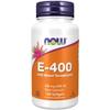 Now Foods, Vitamin E 400 IU, D-Alpha-Tocopherol, High Dose, 100 Softgels, Gluten Free, Soy Free, Non-GMO view 1