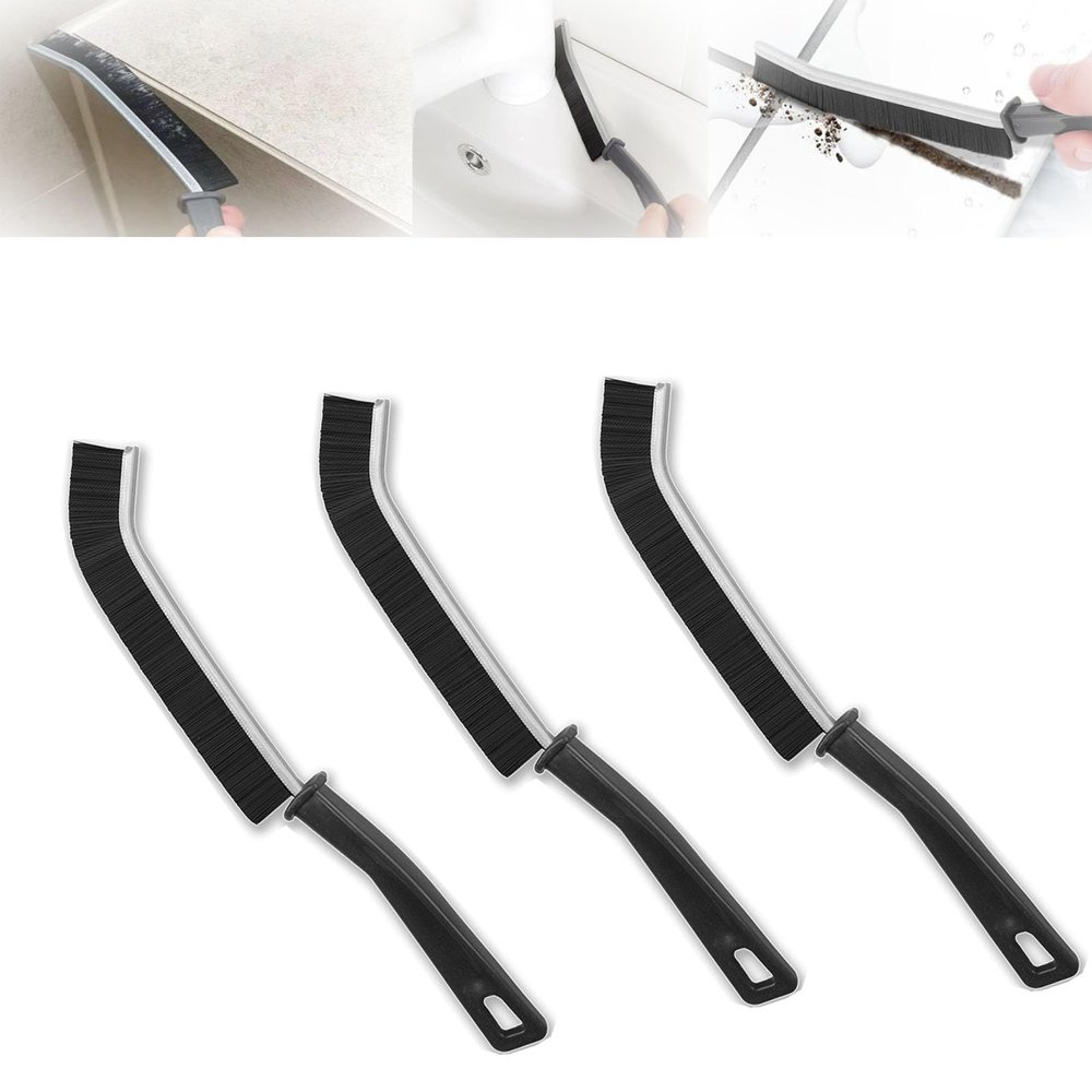 Bathroom Gap Cleaning Brush, Crevice Gap Cleaning Brush, Hard-Bristled Crevice Cleaning Brush, Tiny Window Door Track Groove Gap Cleaning Scrub Brush, Cleaning Brushes for Home Kitchen