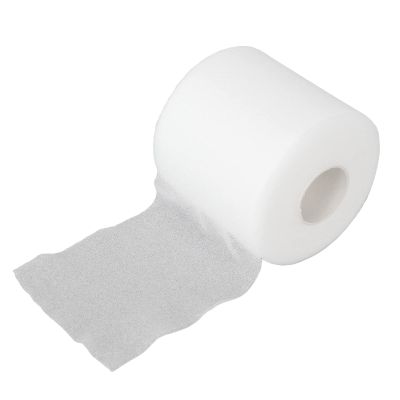 MUNEFE Foam Underwrap, Sports Foam Tape, Mutifunctional Foam Wrap Tape for Protect and Stabilise Elbow Knees Ankles(White)