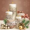 3-Ply Maki Xmas Decoupage Tissue Paper Napkins Decorative Christmas Serviettes 33cm x 33cm - Pack of 20 (Xmas Eco Composition) view 1