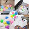 16 Pcs Tumble Dryer Balls, Reusable Laundry Balls for Washing Machine Eco-Friendly Detangle Balls for Washing Machines Anti Static Washing Machine Balls, Reduce Static Cling & Wrinkles(Color Random) view 3