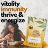 Earths Basket Organic Bee Pollen Granules - Spanish, Raw & Ethically Harvested - 75g in Recyclable Packaging - Healthy Immunity Support - Free from Any Artificial Additives view 3