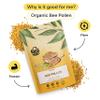 Earths Basket Organic Bee Pollen Granules - Spanish, Raw & Ethically Harvested - 75g in Recyclable Packaging - Healthy Immunity Support - Free from Any Artificial Additives view 4