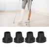 10Pcs Cane Tips Rubber Skid Resistance Wearproof Walking Crutch Tips for Standard and Folding Walking Sticks (16mm) view 3