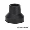 10Pcs Cane Tips Rubber Skid Resistance Wearproof Walking Crutch Tips for Standard and Folding Walking Sticks (16mm) view 4
