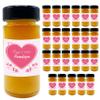 24 jars of millefiori honey with personalised label, ideal for making exclusive christening favours (She was born) view 1