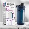 COOL MOOD protein shaker bottle (Navy) view 1