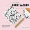 Earthly Co. Reusable Paper Towels - 10 Pack - Roll of Washable Cotton Cloth Paper Towels - Paperless Reusable Napkins Cloth Washable - Absorbent + Long Lasting - Zero Waste Products - (Brushstrokes) view 3