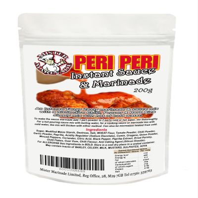 Mister Marinade Instant Sauce & Marinade 200g (Peri Peri)