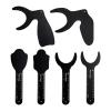 EDWERD Dental Photo Contrast Background Board - Mouth Palatal Intraoral Photography Kits for Dental Clinic & Lab, 6 Pcs view 1