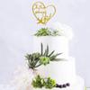 Oh the Places You'll Go Cake Topper - Travel Themed Cake Decor, Retirement, Graduation, Farewell, 1st Birthday Party Decorations, Gold Glitter view 4