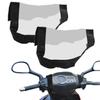 2PCS Mobility Scooter Control Panel Cover Waterproof Panel Cover Control Tiller Covers Protection Fitted Universal Mobility Scooter Accessories, Black view 1