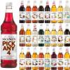 Monin 1L (1000ML) Syrup for Coffee & Drinks. Pick Any 4 Bottles from 23+ Flavours Inc. Salted Caramel, Hazelnut, Strawberry, Vanilla, Chocolate Cookie,Gingerbread, Honeycomb and More view 1