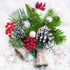 3-Ply Xmas Decoupage Tissue Paper Napkins Decorative Christmas Serviettes 33cm x 33cm - Pack of 20 (Xmas Winter Decor) view 1