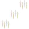 FRCOLOR 12pcs Silicone Toothbrushes for Boy Girl Training Suction Base Boy Girl Toothbrush for Months for Year Old view 1