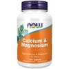 Now Foods, Calcium & Magnesium, 2:1 Ratio, 500mg Calcium and 250mg Magnesium, 100 Vegan Tablets, Vegetarian, Gluten Free, Soy Free, Non-GMO view 1