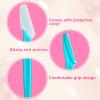 21 Pcs Eyebrow Razor, Multipurpose Exfoliating Dermaplaning Tool for Face, Facial and Eyebrow Shaper with Precision Cover for Women Men, Easy to Use view 2