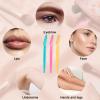 21 Pcs Eyebrow Razor, Multipurpose Exfoliating Dermaplaning Tool for Face, Facial and Eyebrow Shaper with Precision Cover for Women Men, Easy to Use view 3