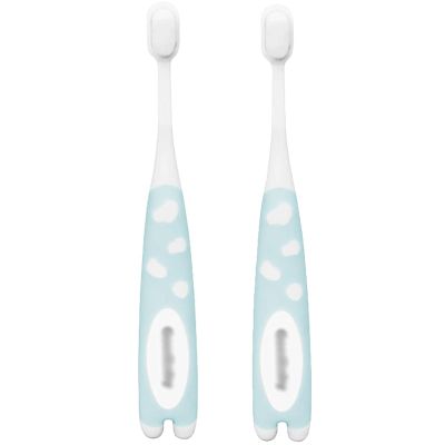 ZUMAHA Soft Ultra Soft Toothbrush with 10000 Bristles, Pack of 2 Manual Toothbrush, Toddler Toothbrush for Age 1-12 Years Old Manual
