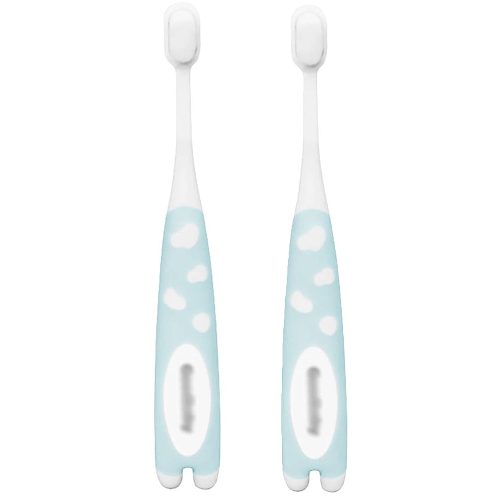 ZUMAHA Soft Ultra Soft Toothbrush with 10000 Bristles, Pack of 2 Manual Toothbrush, Toddler Toothbrush for Age 1-12 Years Old Manual