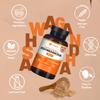 Ashwagandha 1500mg 180 Vegan Tablets | 6 Months Supply | Pure High Strength Ashwagandha Root Extract | Made in UK by Prowise Healthcare view 3