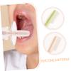 FRCOLOR 16pcs Silicone Toothbrushes for Boy Girl Months Suction Base Boy Girl Training Toothbrushes for Year Old for First Toothbrushing view 4