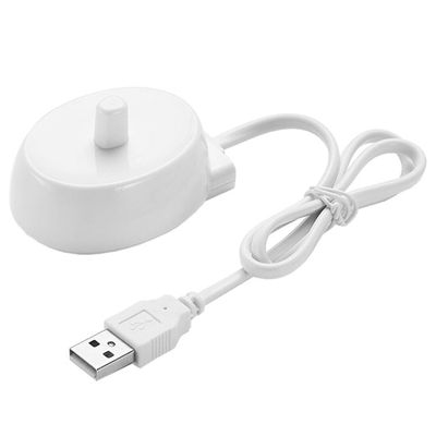 FiTspi Electric Toothbrush Charger for Braun Oral-B Series D12 D20 D16, Tooth Brush Adaptor Charging Cradle, Universal USB Port Charger
