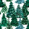 3-Ply Xmas Decoupage Tissue Paper Napkins Decorative Christmas Serviettes 33cm x 33cm - Pack of 20 (Watercolour Winter Forest) view 1