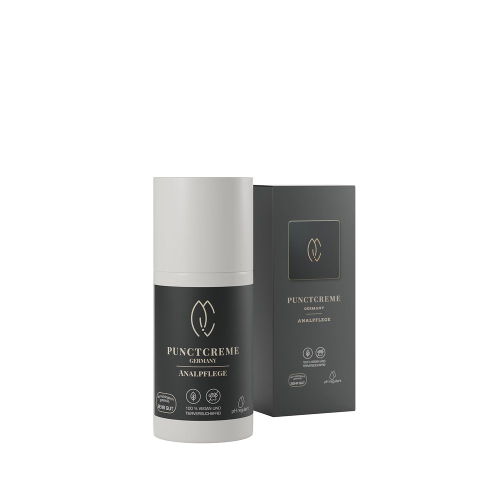 HERRENCREME Anal Care Cream 30 ml | Soothing Cream for Sensitive Anal Area | Intimate Care for Men & Women | Developed by Medical Experts | Vegan & Dermatologically Tested
